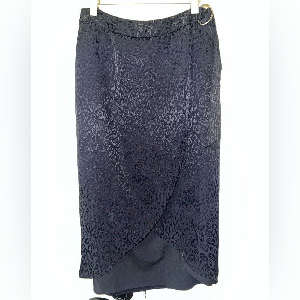 Ted Baker Asymmetric Leopard Skirt